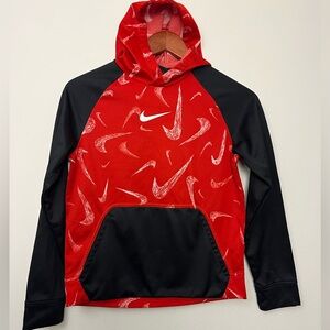 Nike Dri-FIT Red Hoodie